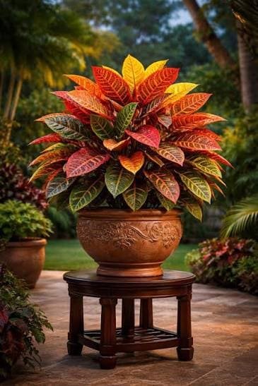 Colourful Croton decorative plant available in Jaipur