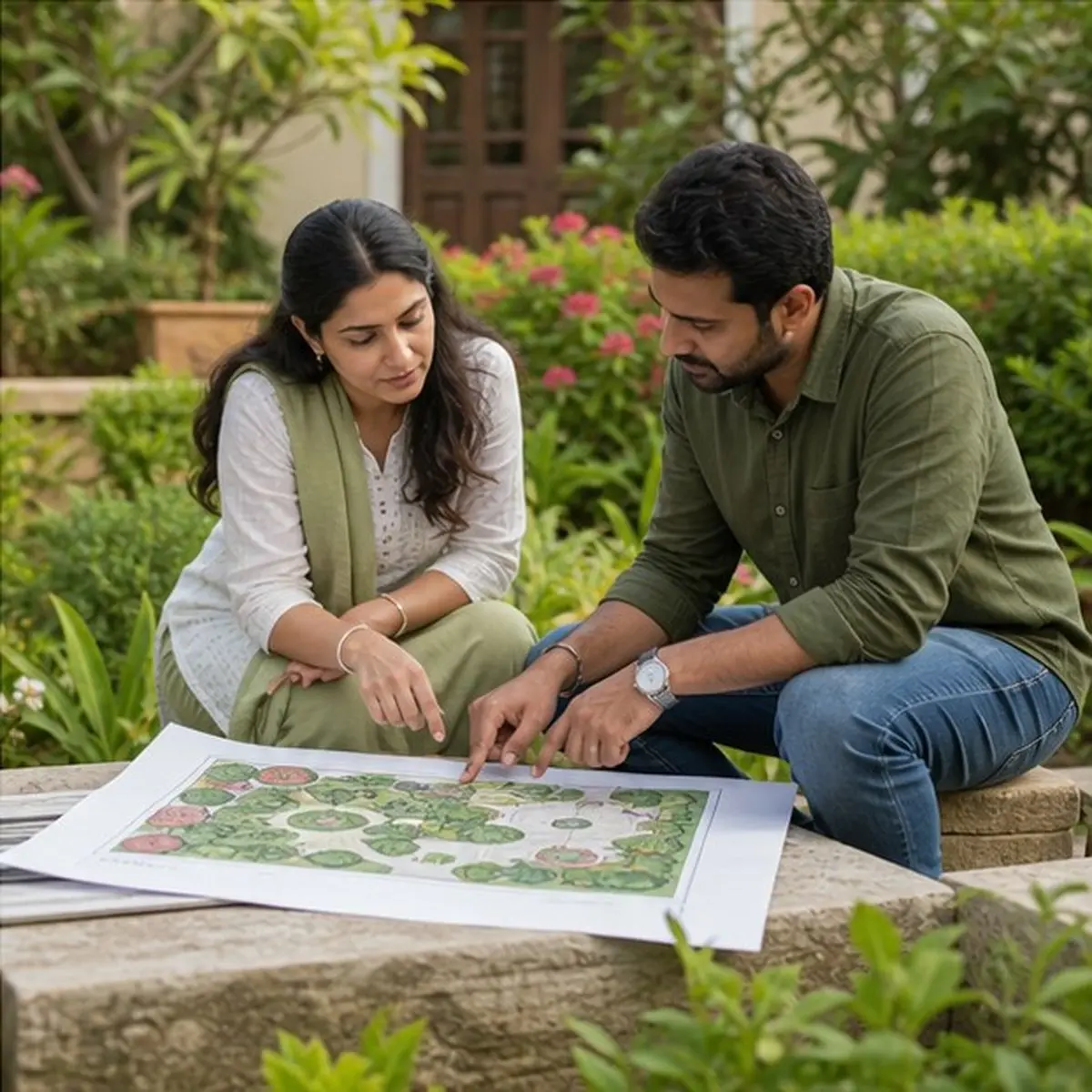 Professional garden consultation and landscape planning in Jaipur