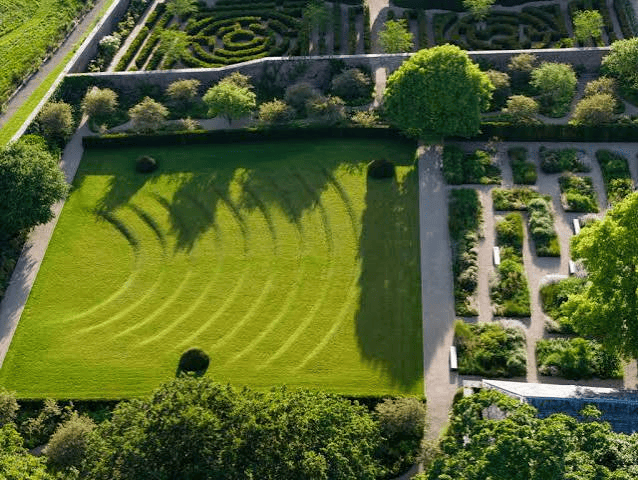 Regular garden maintenance work